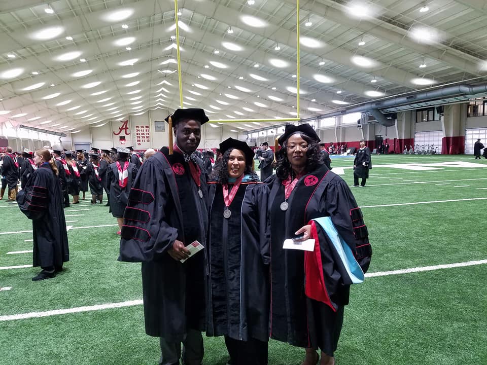 Dr. Mitchell, Monte Abner, Jenee Harrison